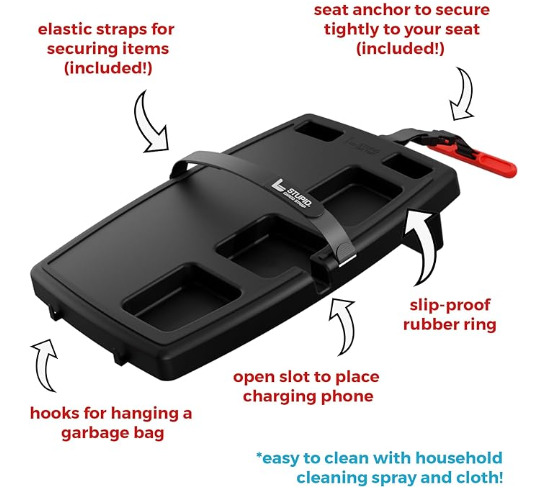 Stupid Car Tray® Passenger Seat Organizer