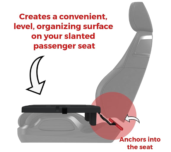 Stupid Car Tray® Passenger Seat Organizer