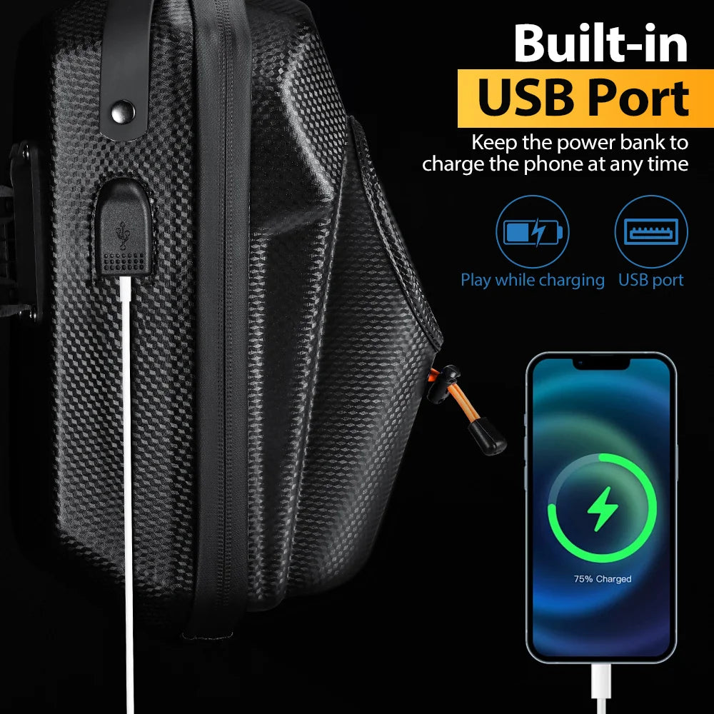Quick-Release 5L Scooter Bag with USB Port