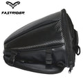 Motorcycle Rear Seat Bag — Black