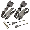 Scalable 3-point Car Seat Belt Driver's Seat Belt with Emergency Locking Car Replacement Parts Truck Golf Cart Seat Belt 2pcs