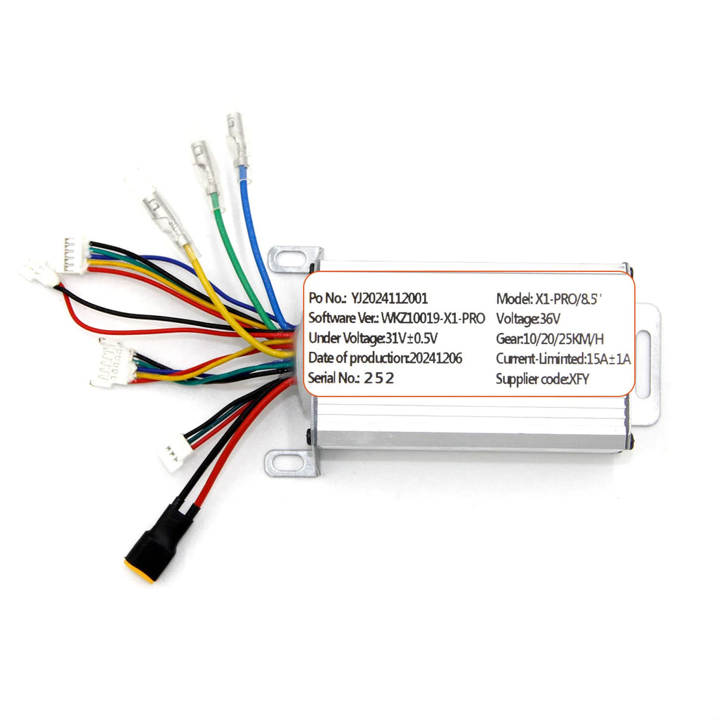 XFY 8.5-inch 36V 15A Controller Kit, for MiJia Electric Scooter, with Speeds of 10/20/25 Km/h, Replaceable Accessories