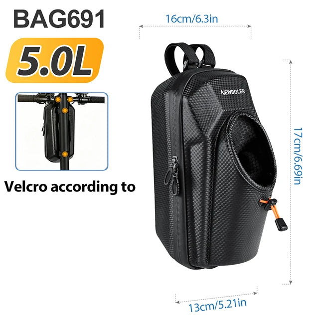 Quick-Release 5L Scooter Bag with USB Port