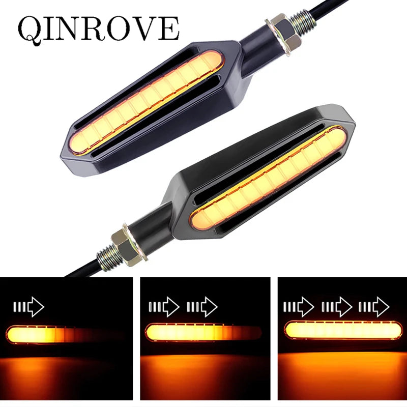 E-mark LED Motorcycle Turn Signal light Universal Indicators 12V Blinkers Lamp for KTM DUKE 125 1290 Super Duke R Ducati Monster