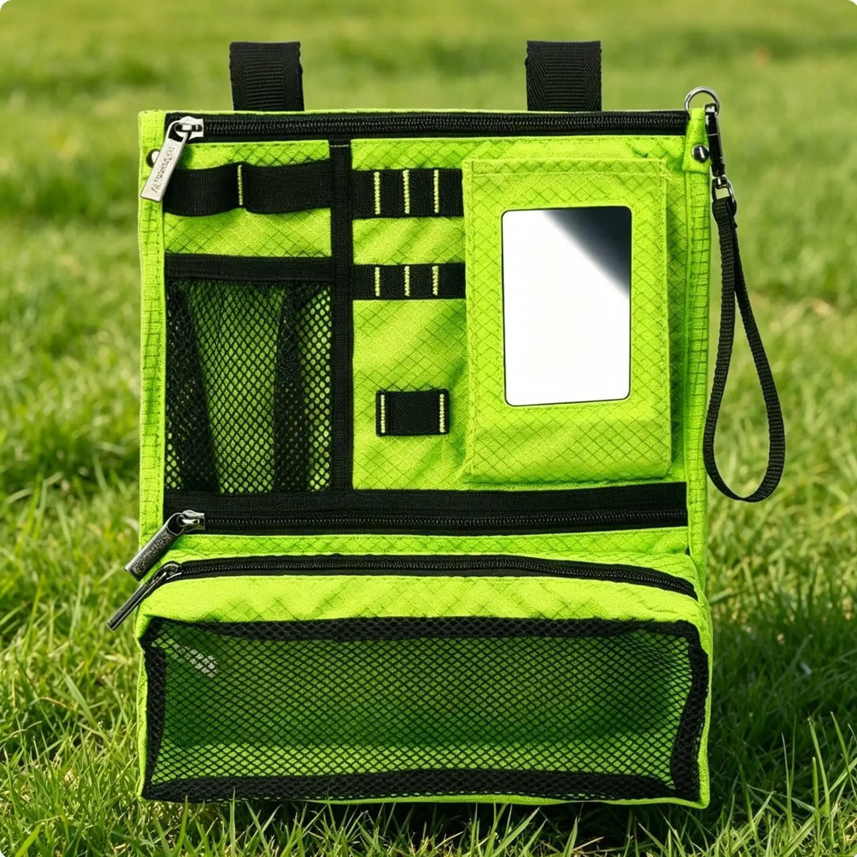 Golf Cart Multi-Zipper Storage Organizer
