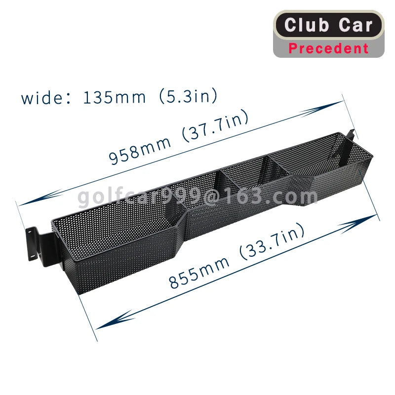Golf Cart Accessories Golf Car Pre Storage Basket Iron Basket For Clubcar Precedent Buggy Car Shuttle Car