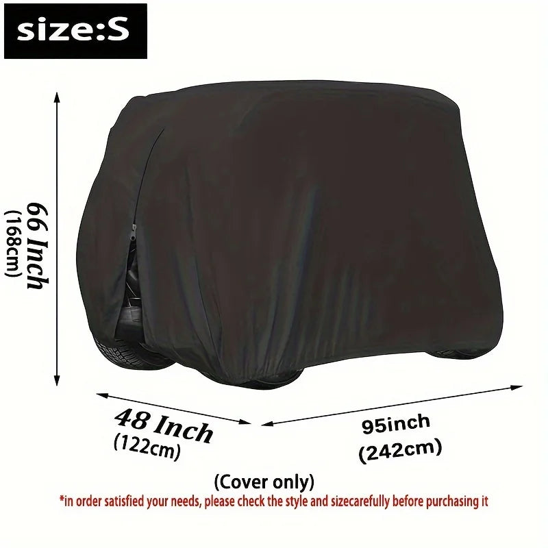Golf Cart Protective Cover — 242 cm or 285 cm