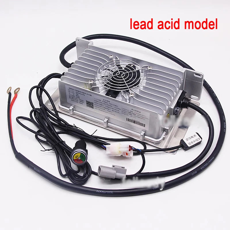 48V 30A Golf Cart Charger 35A 20A 58.4V 30A 25A for 48V EZGO YAMAHA RXV CLUB CAR Crowfoot TXT Plug Lead Acid Lifepo4 Battery