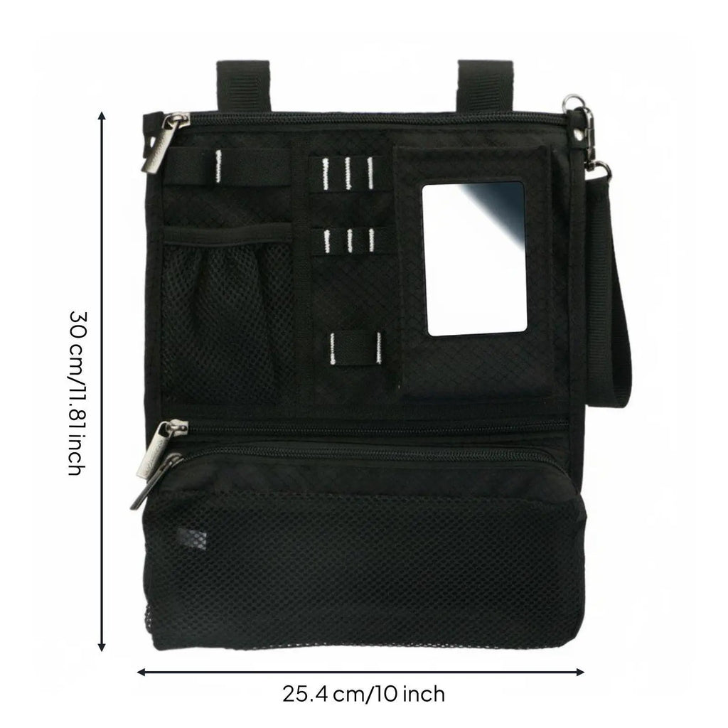 Golf Cart Multi-Zipper Storage Organizer