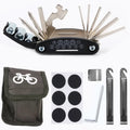 Bicycle Repair Tool Kit Multi Function Folding Bike Repair Tool Wrench Set Tire Repair Tool Motorcycle Tool Spanner Screwdriver