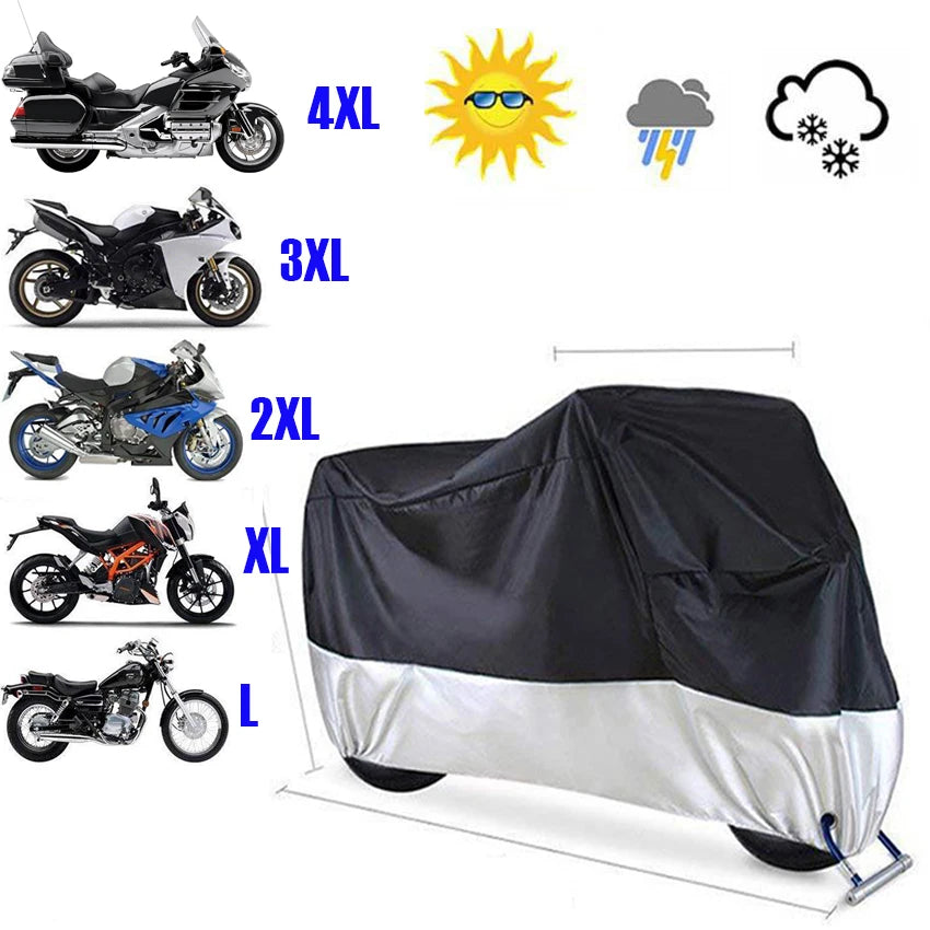 Universal Waterproof Motorcycle & Scooter Cover