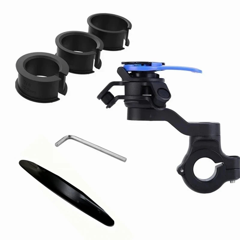 Motorcycle Bicycle Phone Holder Absorber Cellphone Stand Adjustable Bike Support MTB Handlebar Lock Anti-shake Damper Accessorie