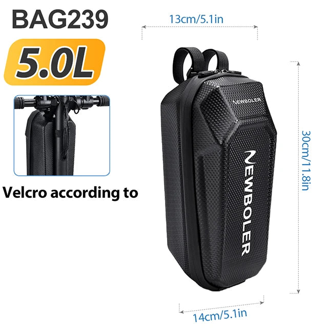 Quick-Release 5L Scooter Bag with USB Port