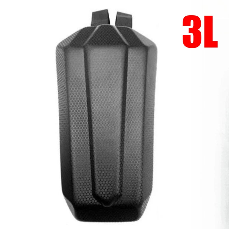 Scooter Bicycle Skateboard Waterproof Hard Shell Front Bag 3L/4L Big Capacity for Electric Cycling Phone Storage accessories