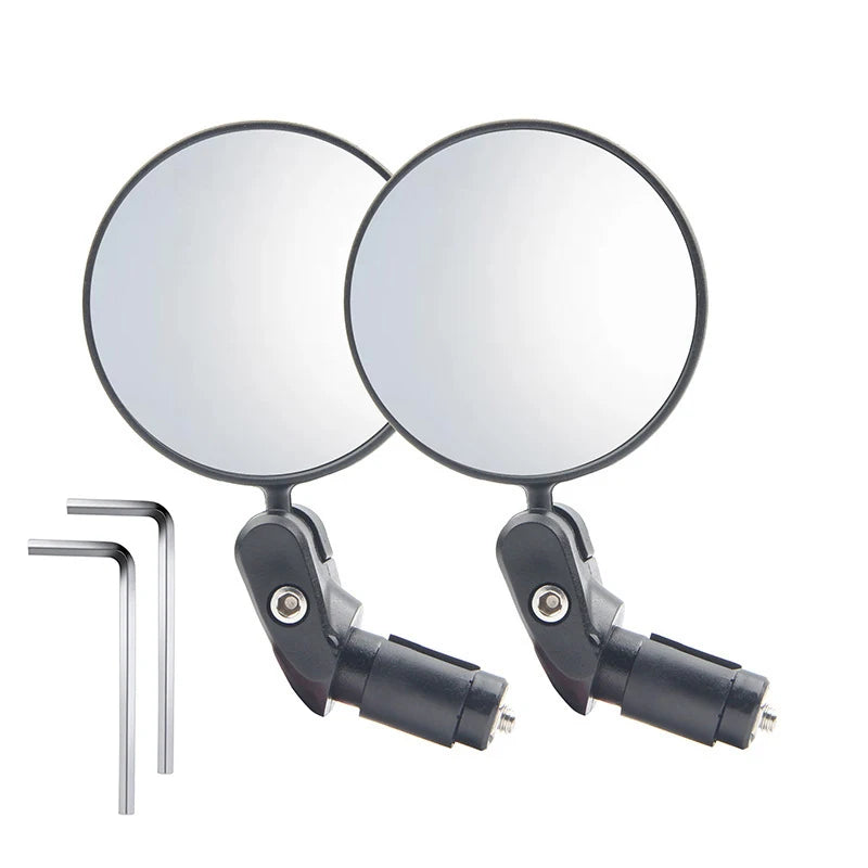 Wide-Angle Bicycle Rearview Mirror