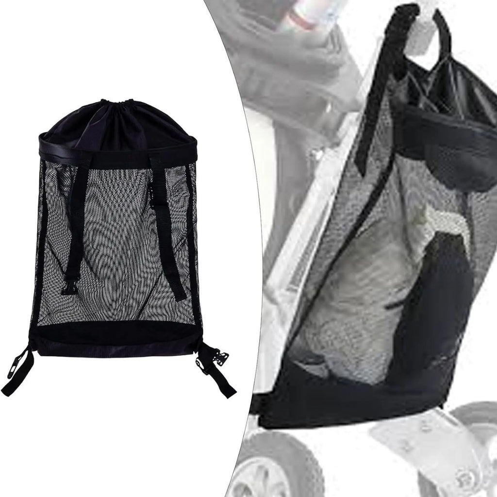 Trolley Net Bag Universal Golf Push Cart Mesh Bag Push Cart Organizer Golf Cart Back Storage Bag For Golf Gift Golf Accessories