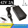 42V 2A Scooter Charger Battery Charger Power Supply Adapters Use For Xiaomi Mijia M365 Electric Scooter Skateboard Accessories
