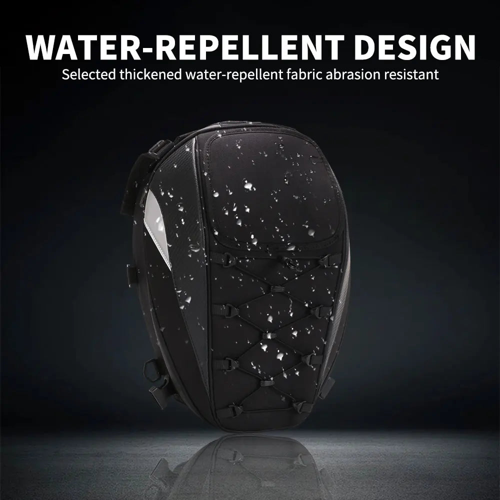 Waterproof Motorcycle Tail Bag & Backpack
