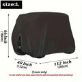 Golf Cart Protective Cover — 242 cm or 285 cm