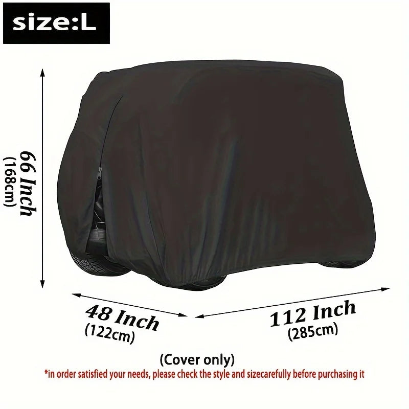 Golf Cart Protective Cover — 242 cm or 285 cm