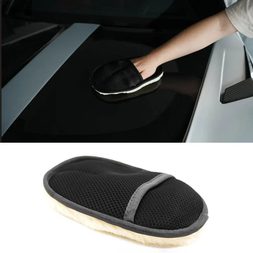 Car Cleaning Brush Cleaner Wool-like Soft Washing Gloves Cleaning Brush Motorcycle Washer Care Automotive Car Styling Body Kits