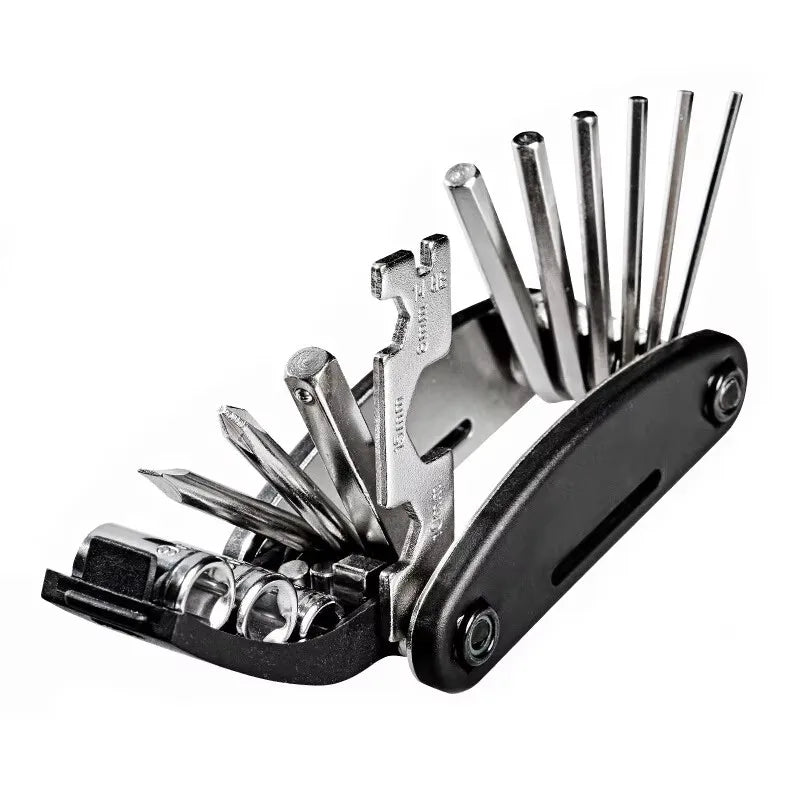 Portable Bicycle Repair Kit — Black