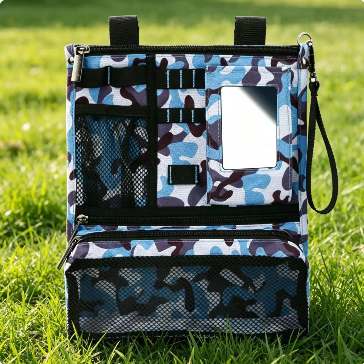 Golf Cart Multi-Zipper Storage Organizer
