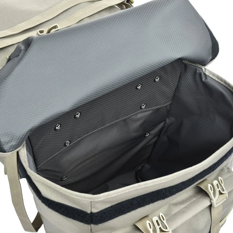 2026 Bicycle Bag 50L Nylon Bike Rear Rack Trunk Bike Luggage Back Seat Pannier Reflective Cycling Storage Bicycle Accessories