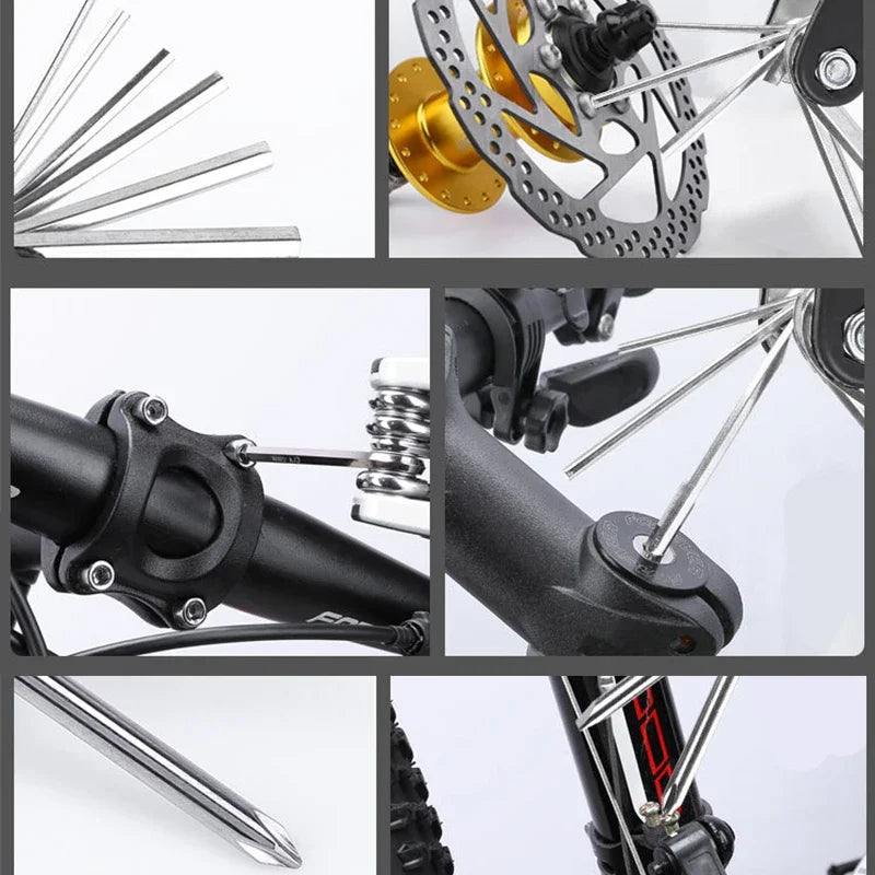 Portable Bicycle Repair Kit — Black