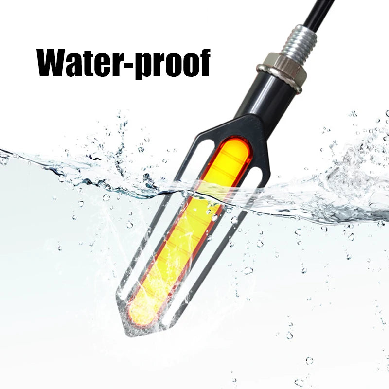 E-mark LED Motorcycle Turn Signal light Universal Indicators 12V Blinkers Lamp for KTM DUKE 125 1290 Super Duke R Ducati Monster