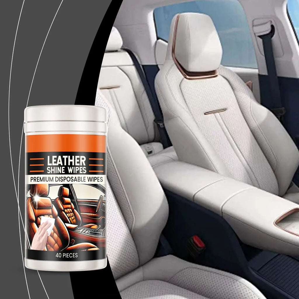 Car Interior Cleaning Wipes Car Watch Board Plastic Leather Seat Special Decontamination Coating Care Cleaning Car Cleaning Wipe