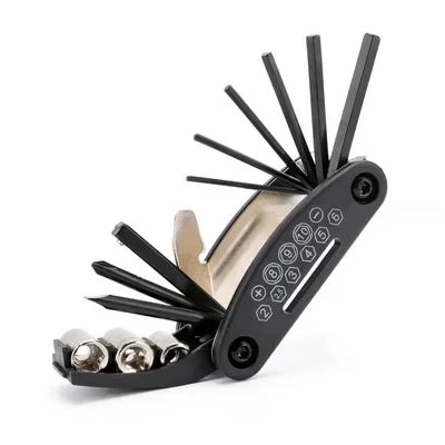Bicycle Repair Tool Kit Multi Function Folding Bike Repair Tool Wrench Set Tire Repair Tool Motorcycle Tool Spanner Screwdriver