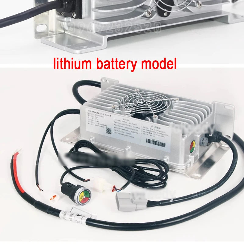 48V 30A Golf Cart Charger 35A 20A 58.4V 30A 25A for 48V EZGO YAMAHA RXV CLUB CAR Crowfoot TXT Plug Lead Acid Lifepo4 Battery
