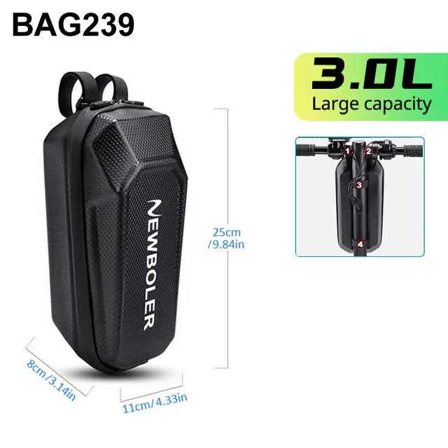 NEWBOLER 3L/5L Scooter Bag with USB Port